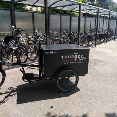 atelier ambulant d'entretien , de réparation et vente vélos, Lyon